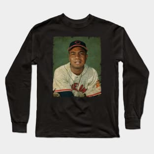 Larry Doby in Cleveland Guardians Long Sleeve T-Shirt